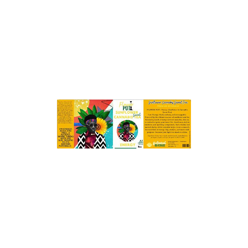 6 x 2.19  Sunflower Cannobis Tea