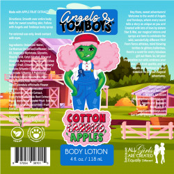 4 x 4 A & T cotton candy apple lotion