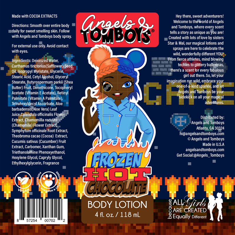 4 x 4 A & T frozen hot chocolate lotion