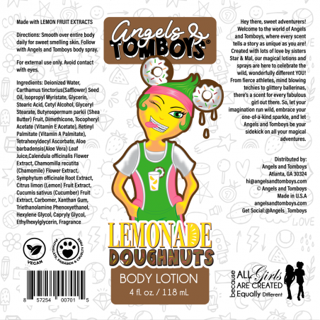 4 x 4 A & T Lemonade Doughnuts lotion