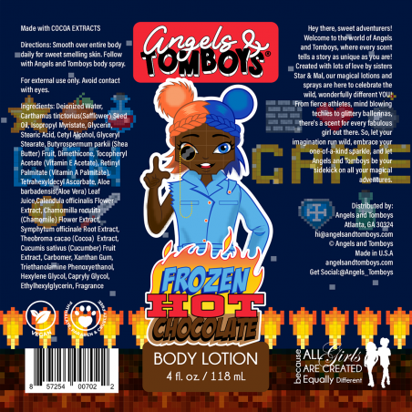 4 x 4 A & T frozen hot chocolate body spray