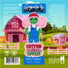 4 x 4 A & T Cotton Candy apples body spray