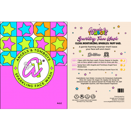 4 x 6 A & T Sparkling Face Wash