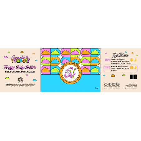 2.5 x 8  A & T FLUFFY BODY BUTTER