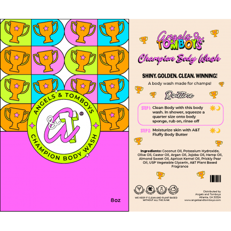 6 x 5  A & T CHAMPION BODY WASH