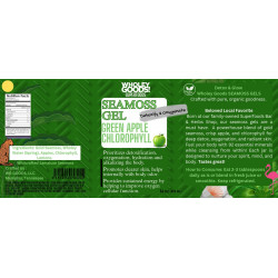 7 x 3 Wholey Goods Seamoss Green Apple