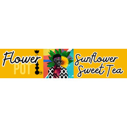 3 x .7 Sunflower Tea Neck label
