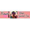 3 x .7 Rose Sweet Tea Neck label