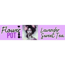 3 x .7 lavender Tea Neck label