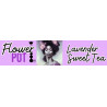 3 x .7 lavender Tea Neck label