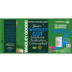 4 x 1.9 Wholey Goods Wellness Shot gut