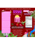 Wholey Goods Colorful Juice 6 x 5 label